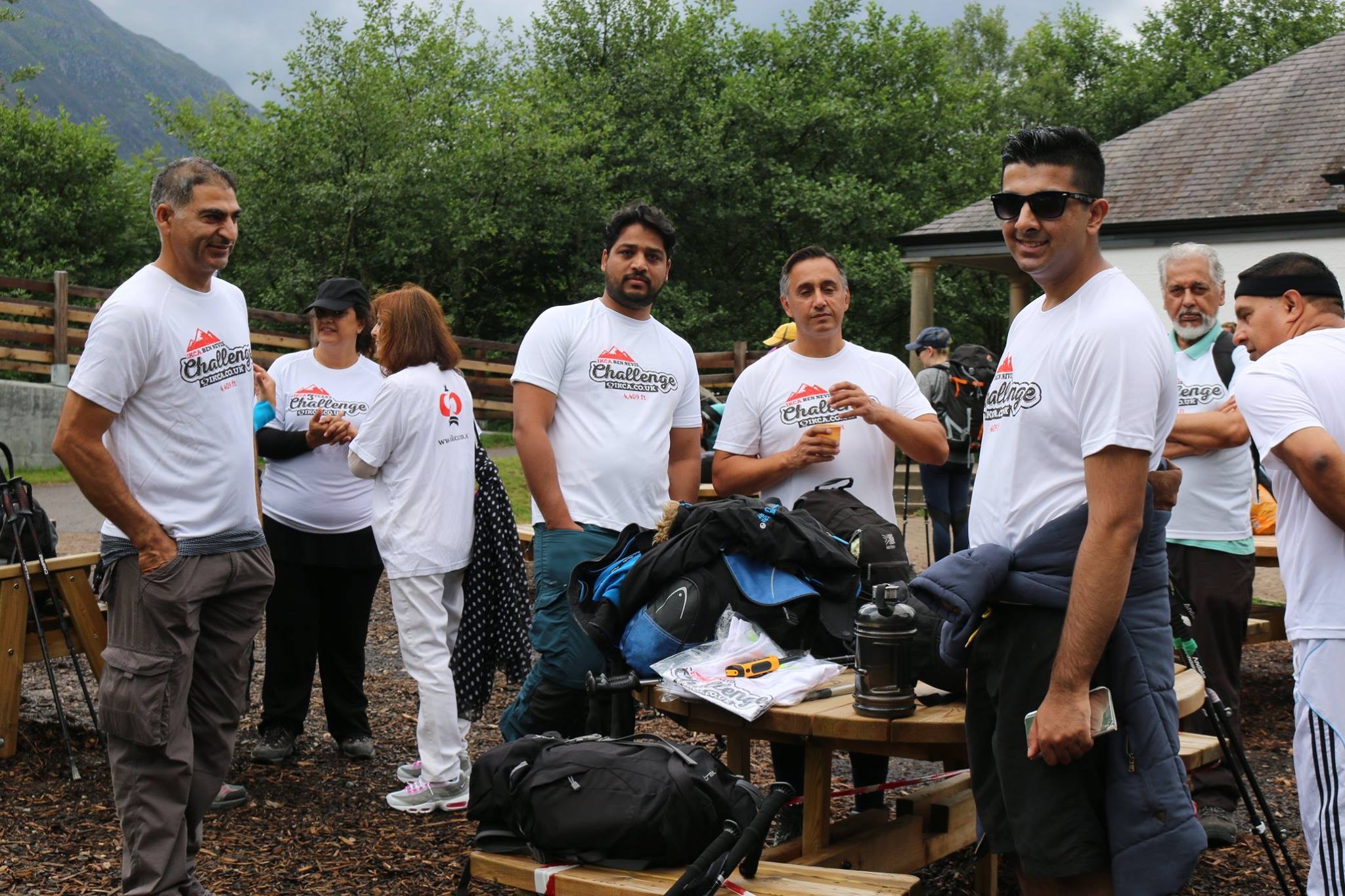 Participants at an IKCA challenge event